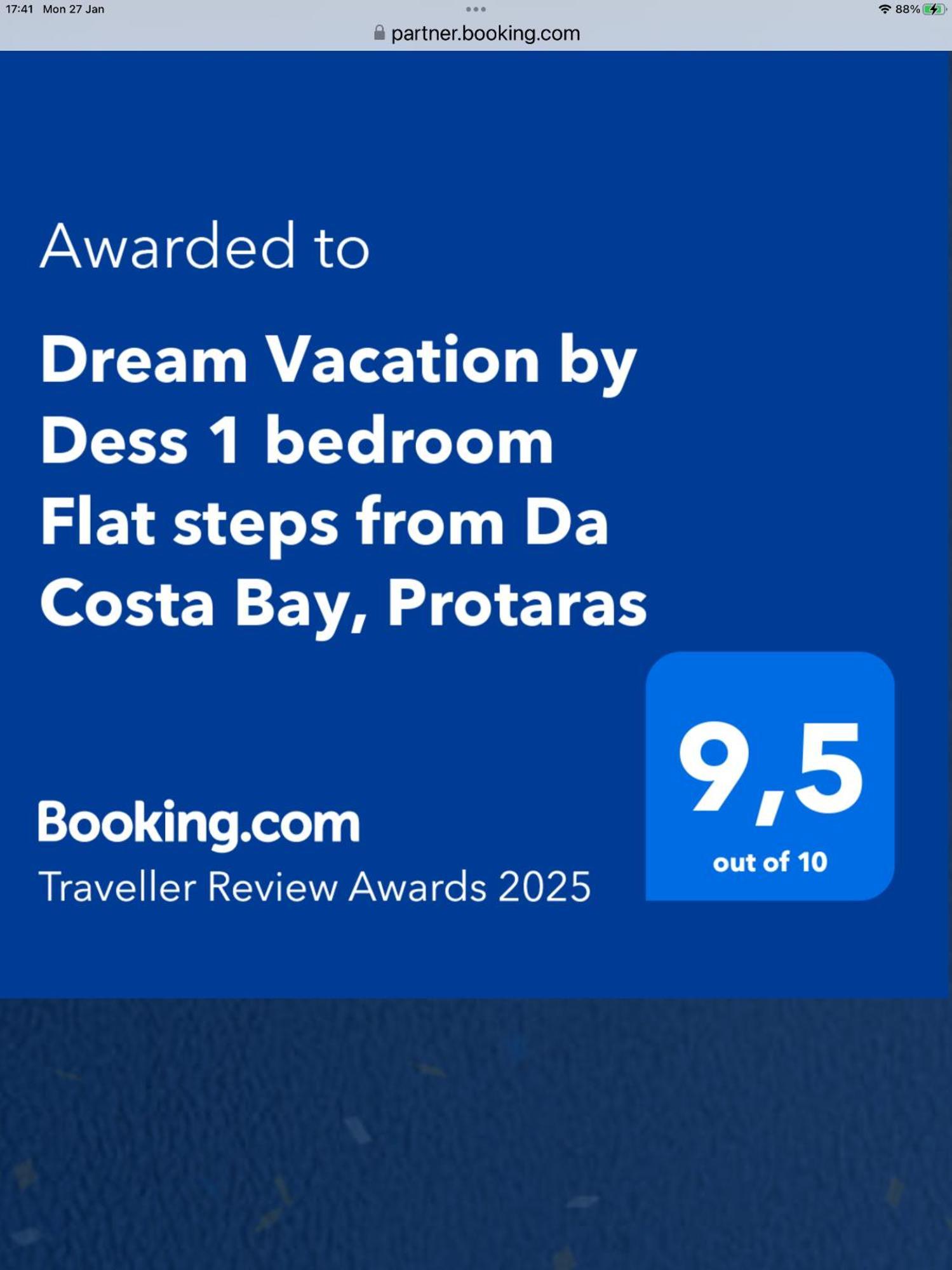 Dream Vacation By The Sea Protaras Apartamento Exterior foto